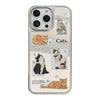 Funda para móvil Cat daily aplicación 16promax iphone17 espejo apple 15 galvanizado plata 13 nicho premium