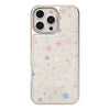 Dorado aplicable a la funda de teléfono móvil Apple 15promax iphone16, estrella de dopamina de epoxi 17, galvanizado 14 Huawei