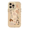 Cute pet mirror is suitable for 17ProMax Apple 15 mobile phone case iPhone16 fun cartoon 12 anti-drop 11 generation