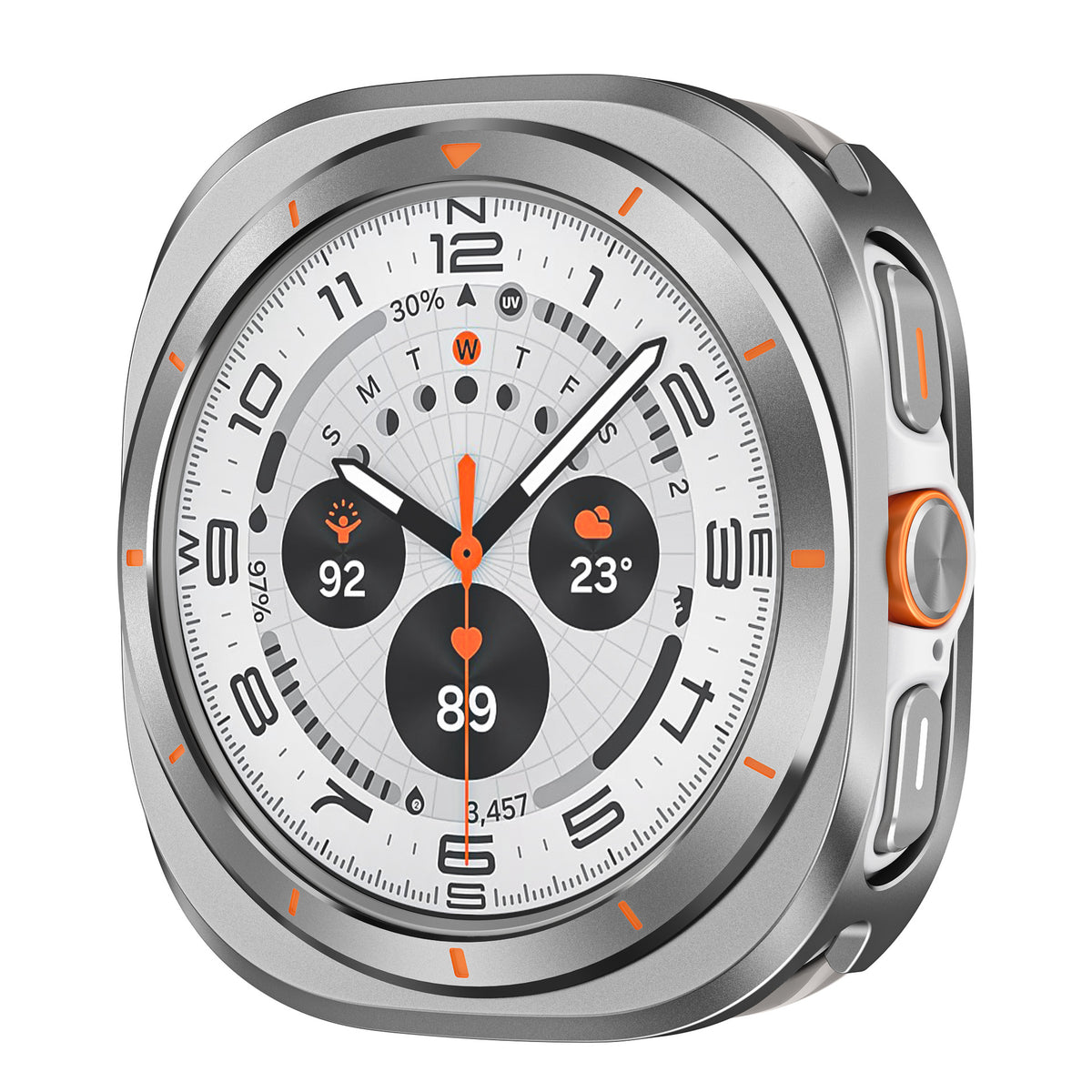Heavy-Duty Rugged Metal Case for Samsung Galaxy Watch Ultra