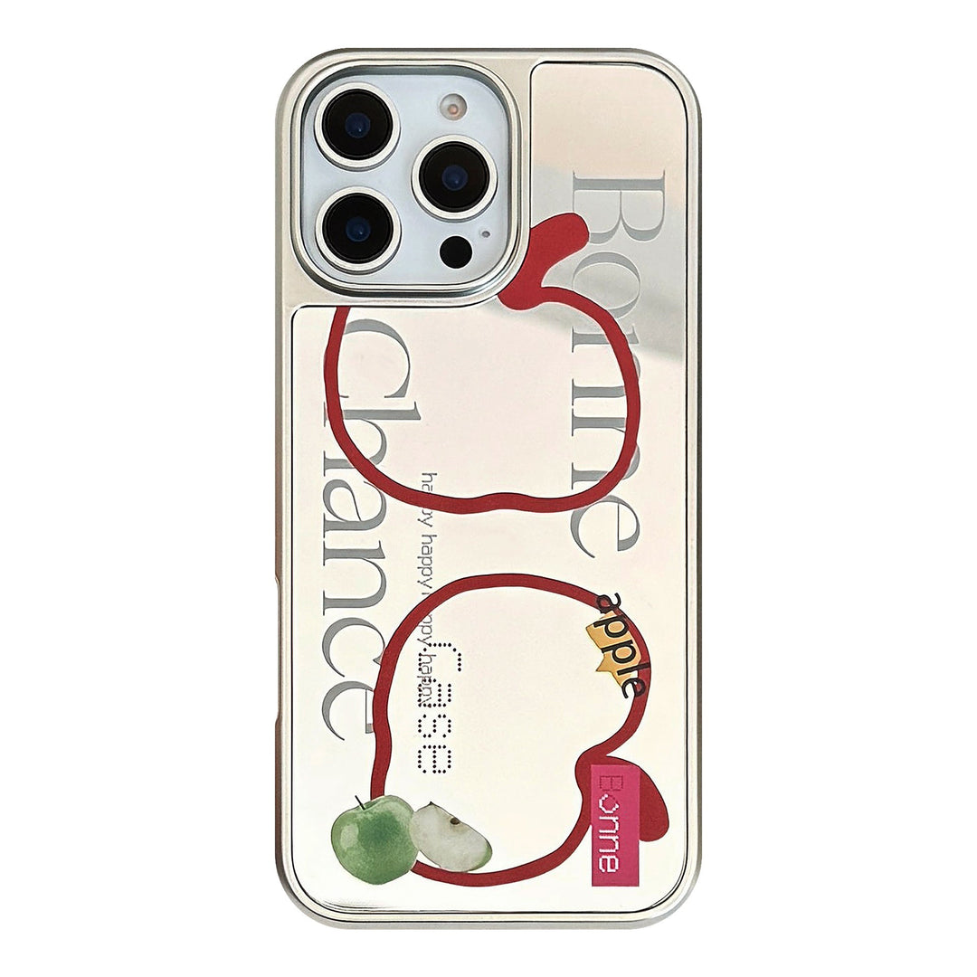 El sentido prémium es adecuado para funda de móvil 16promax, línea de espejo iPhone17 Apple 15, plateado galvanizado 13.