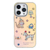 Gilt cute cute pet suitable for iphone17 mobile phone case 16 laser 15Promax generation 14 cartoon 11 electroplating