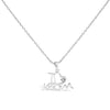 .925 Sterling Silver Diamond Accent 