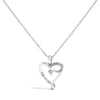 .925 Sterling Silver Diamond Accent 