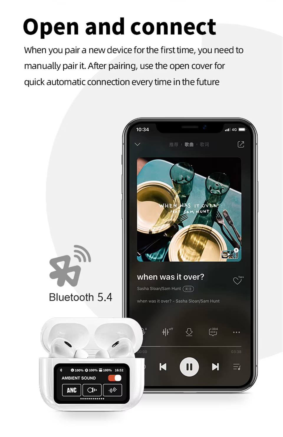 Apple AirPods Pro 3rd Generation Touch-Screen Case, iTechVista.com