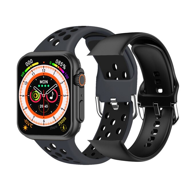 NUEVO Ultra Watch Smartwatch para Hombres Serie 8 con Acceso NFC a Puerta Smartwatch para Teléfonos Android y Apple con Correas de Reloj