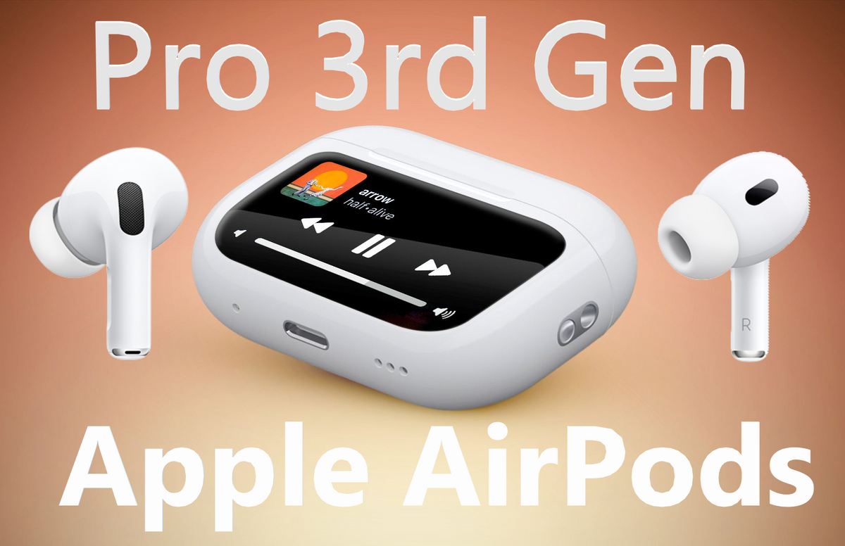 Apple AirPods Pro 3rd Generation Touch-Screen Case, iTechVista.com