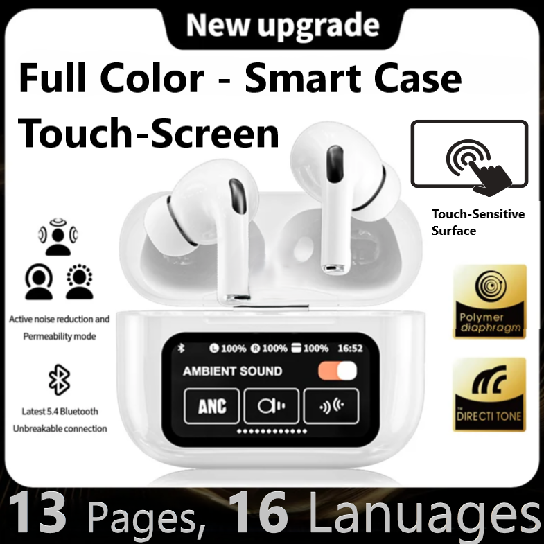 iTechVista.com Apple AirPods Pro 3rd Generation Touch-Screen Case