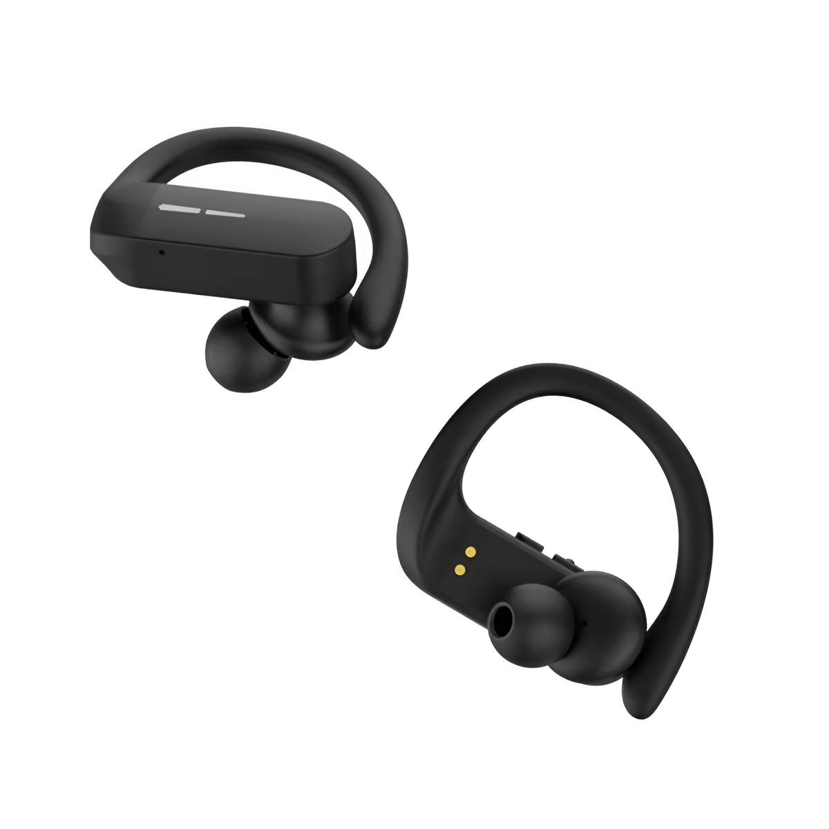 Auriculares inalámbricos deportivos IHDAPP (17LY86BK) con estuche de carga, negros