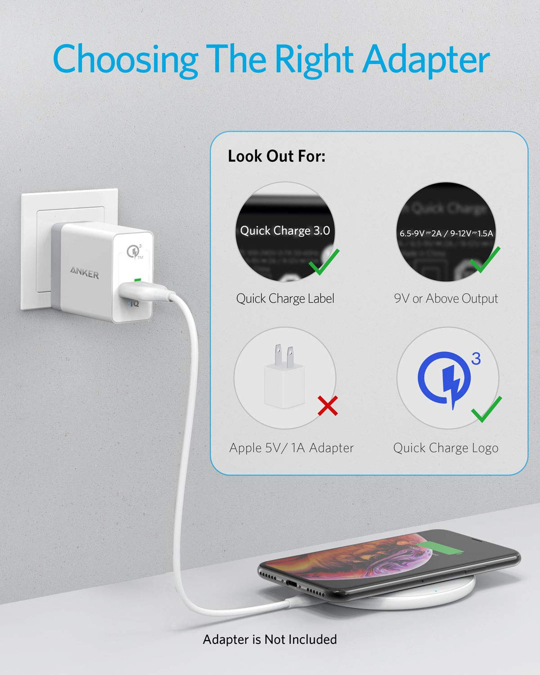 Anker <b>313</b> Wireless Charger (Pad)