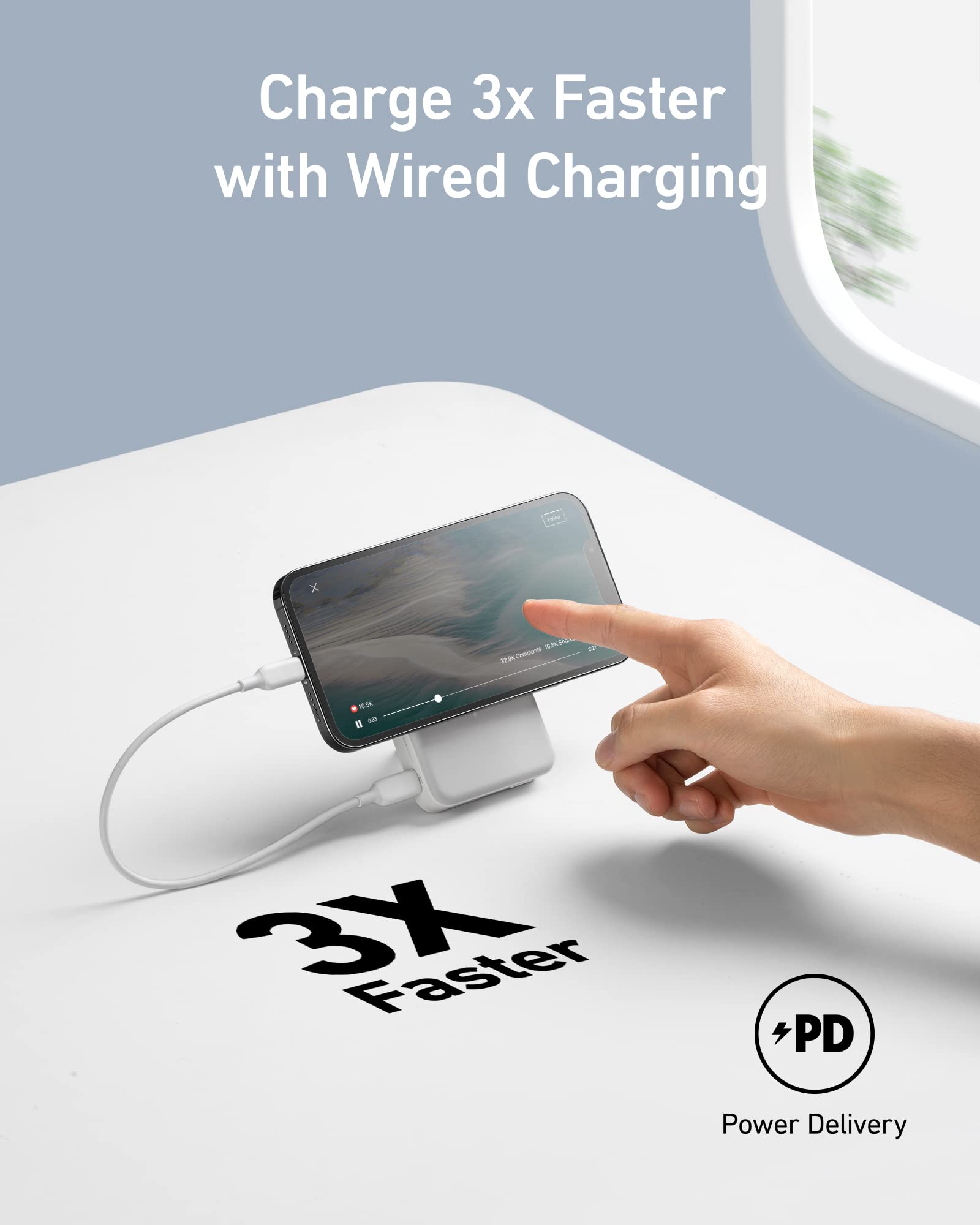 <p>Anker <b>633</b> магнитная батарея</p>
