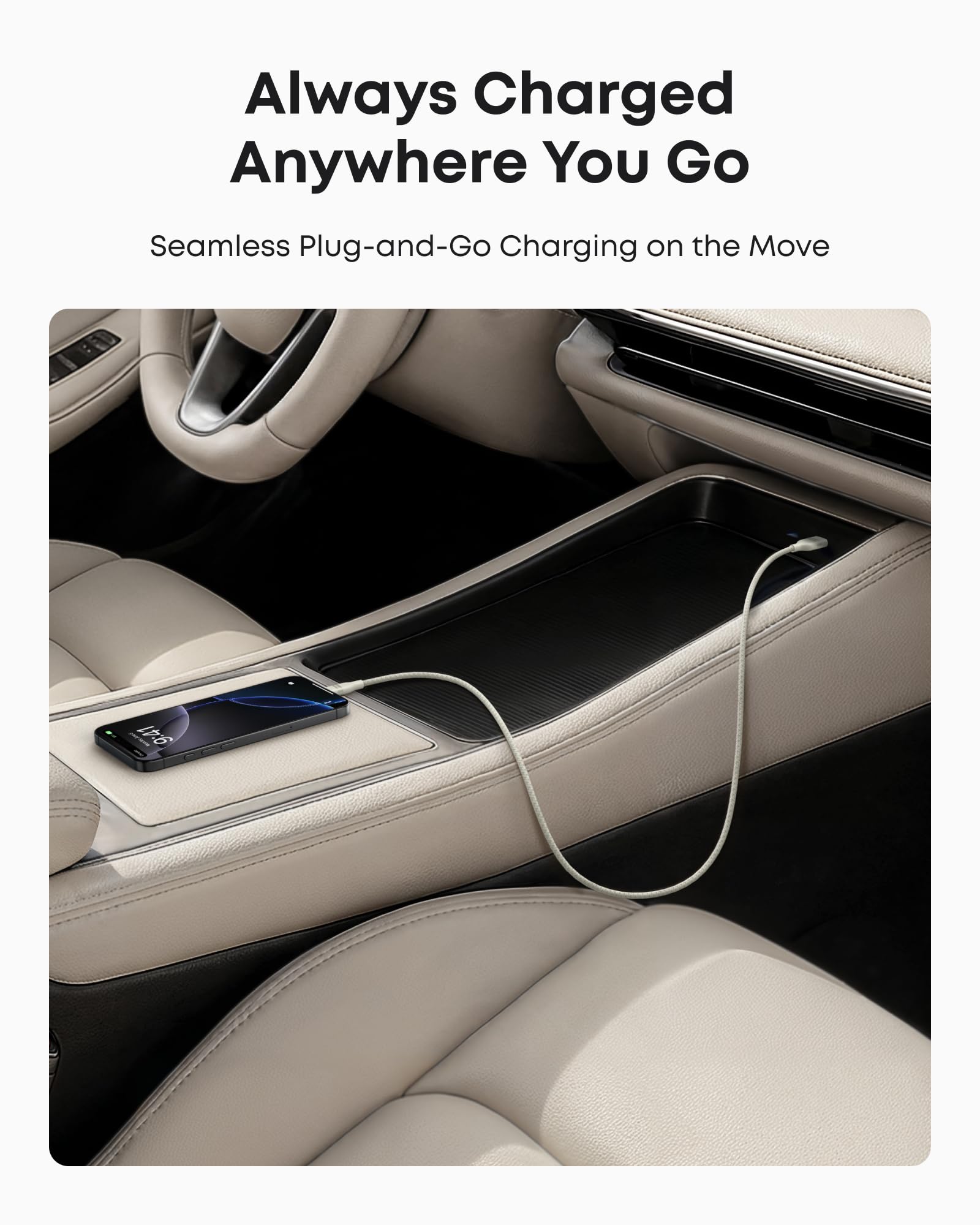 Cable Anker USB-A a USB-C (0,9 m/1,8 m, trenzado reciclado)