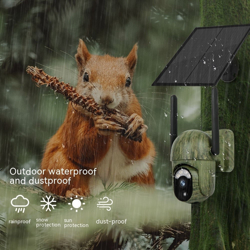 4G Wireless HD Trail Cam Solar Charged - Battery Powered with Full-Color Night Vision