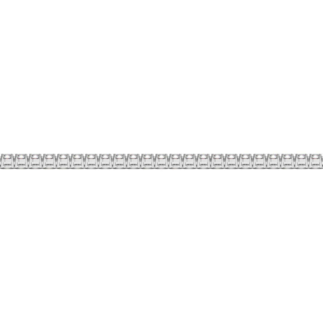 Lab Grown Round Diamond Tennis Bracelet in 14k White Gold (2 cctw F/G  VS2/SI1)