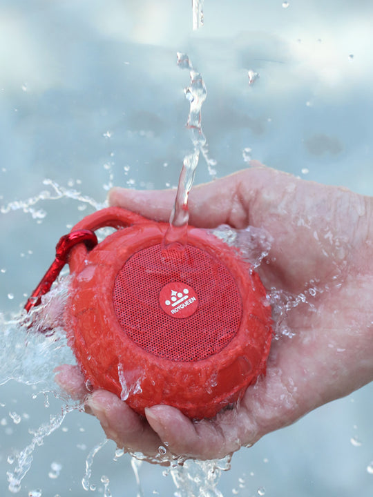 Portable Waterproof Speaker - Wireless Bluetooth Subwoofer with FM Radio / SD Card Playback