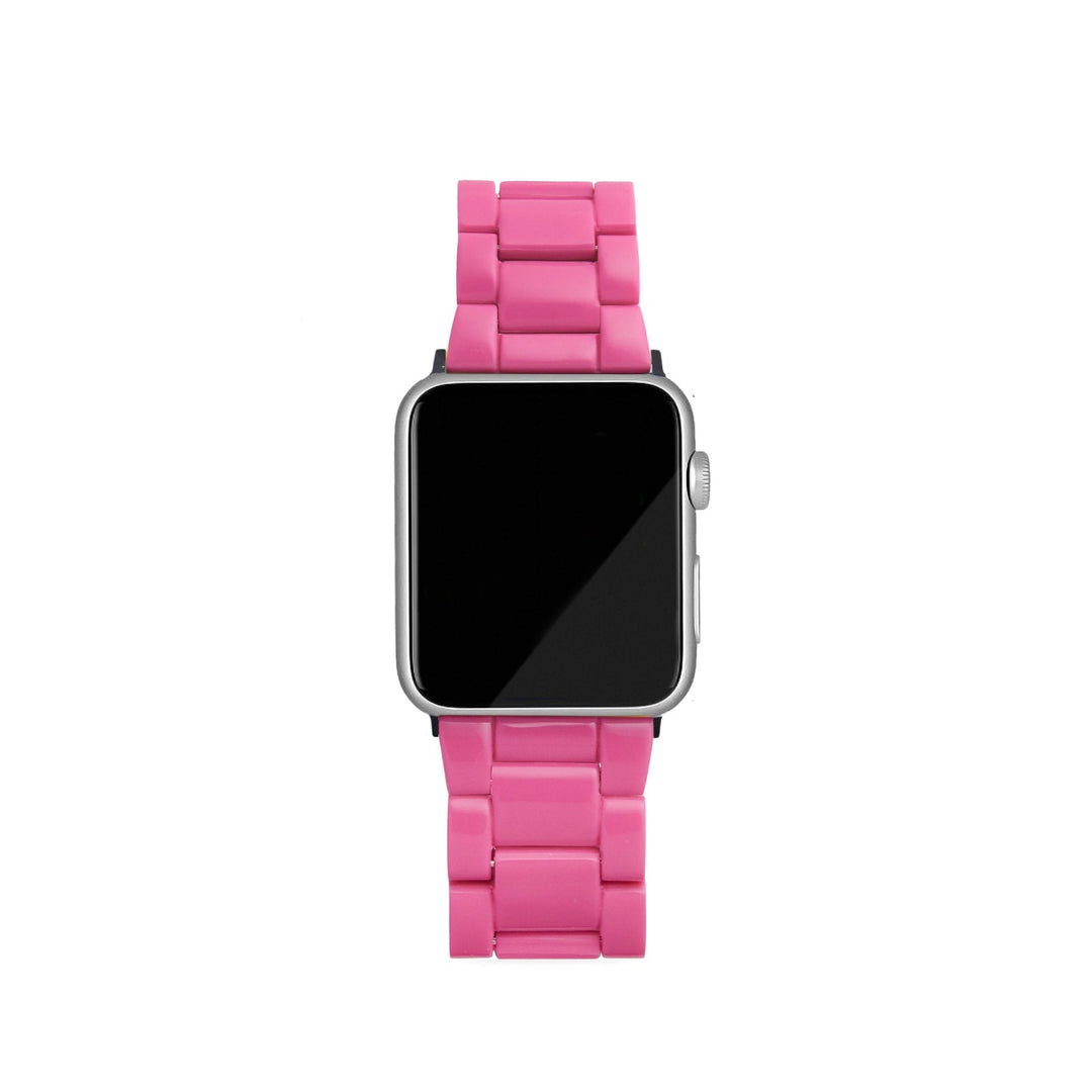 Correa de Apple Watch en rosa neón