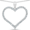 2.10 Carat Genuine Blue Topaz .925 Sterling Silver Pendant