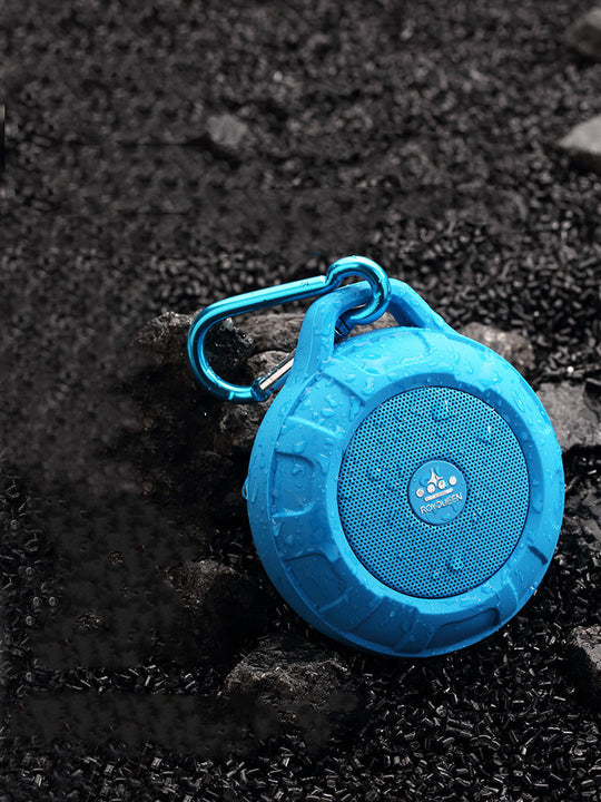 Portable Waterproof Speaker - Wireless Bluetooth Subwoofer with FM Radio / SD Card Playback