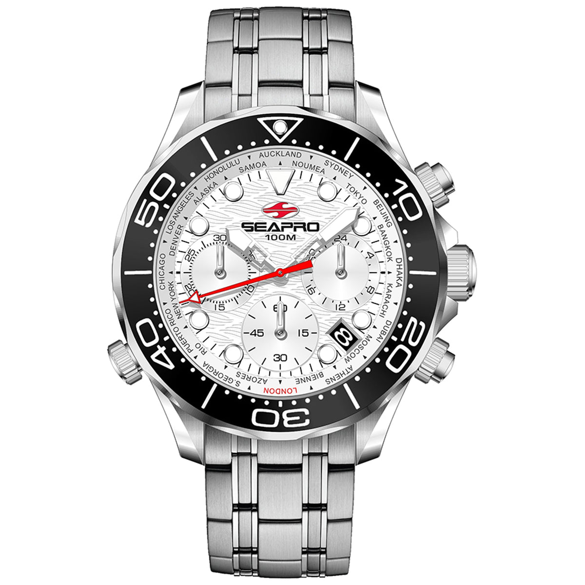 Temporizador Mondial para hombre Seapro