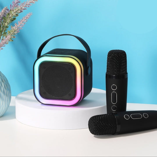 All-In-One Bluetooth Speaker with Dedicated Handheld Microphones