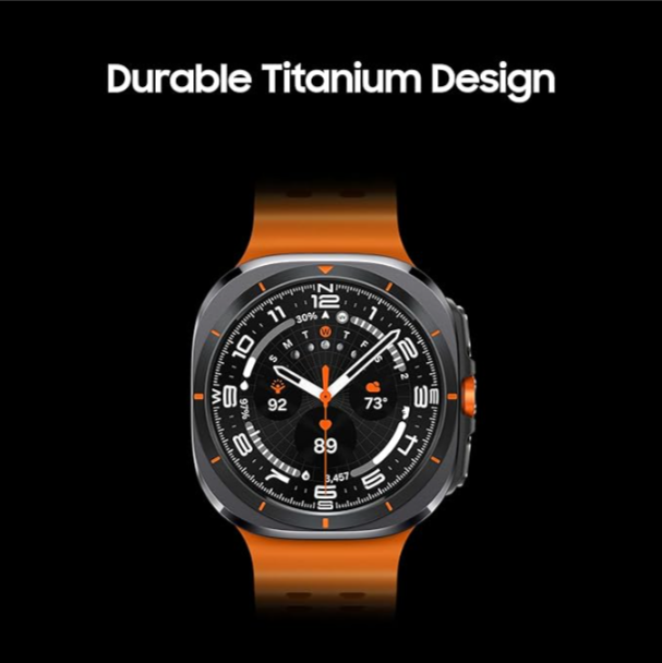 Upgraded Galaxy Watch Ultra 2 47mm - with full Android OS and Google Play Store - Built-In Rotating Camera - Wi-Fi, Bluetooth, GPS, Cellular 5G