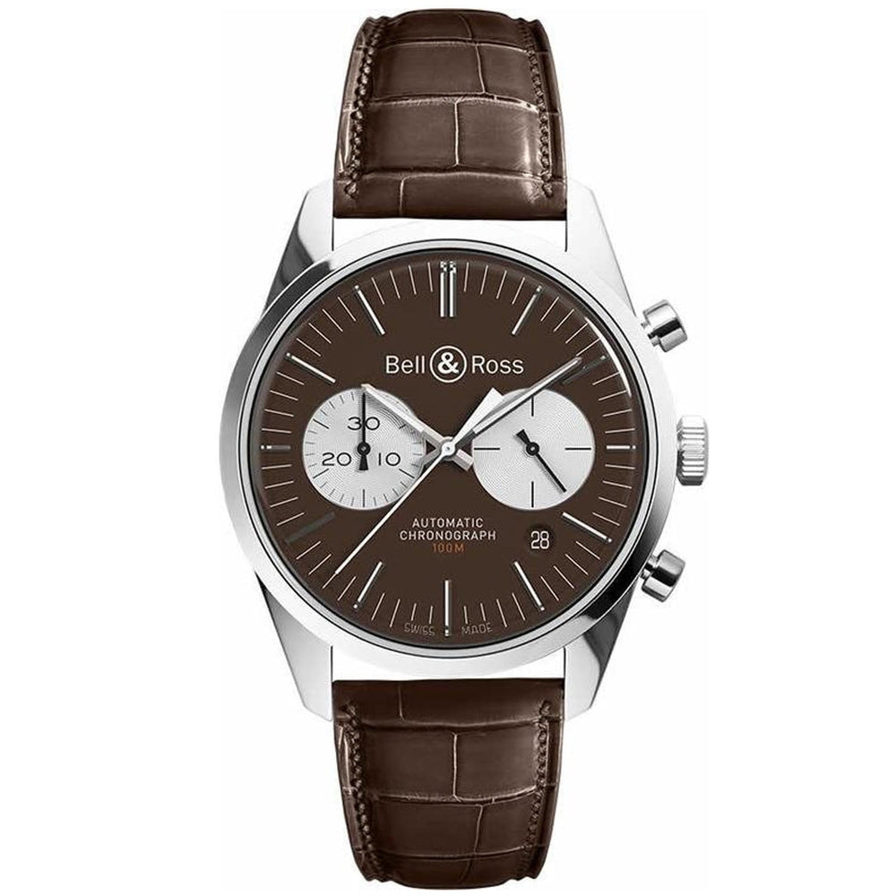 Bell & Ross Men's Officer Brown