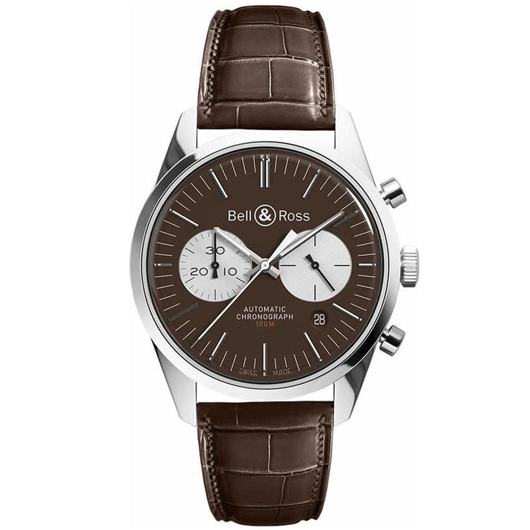 Bell & Ross Men's Officer Brown