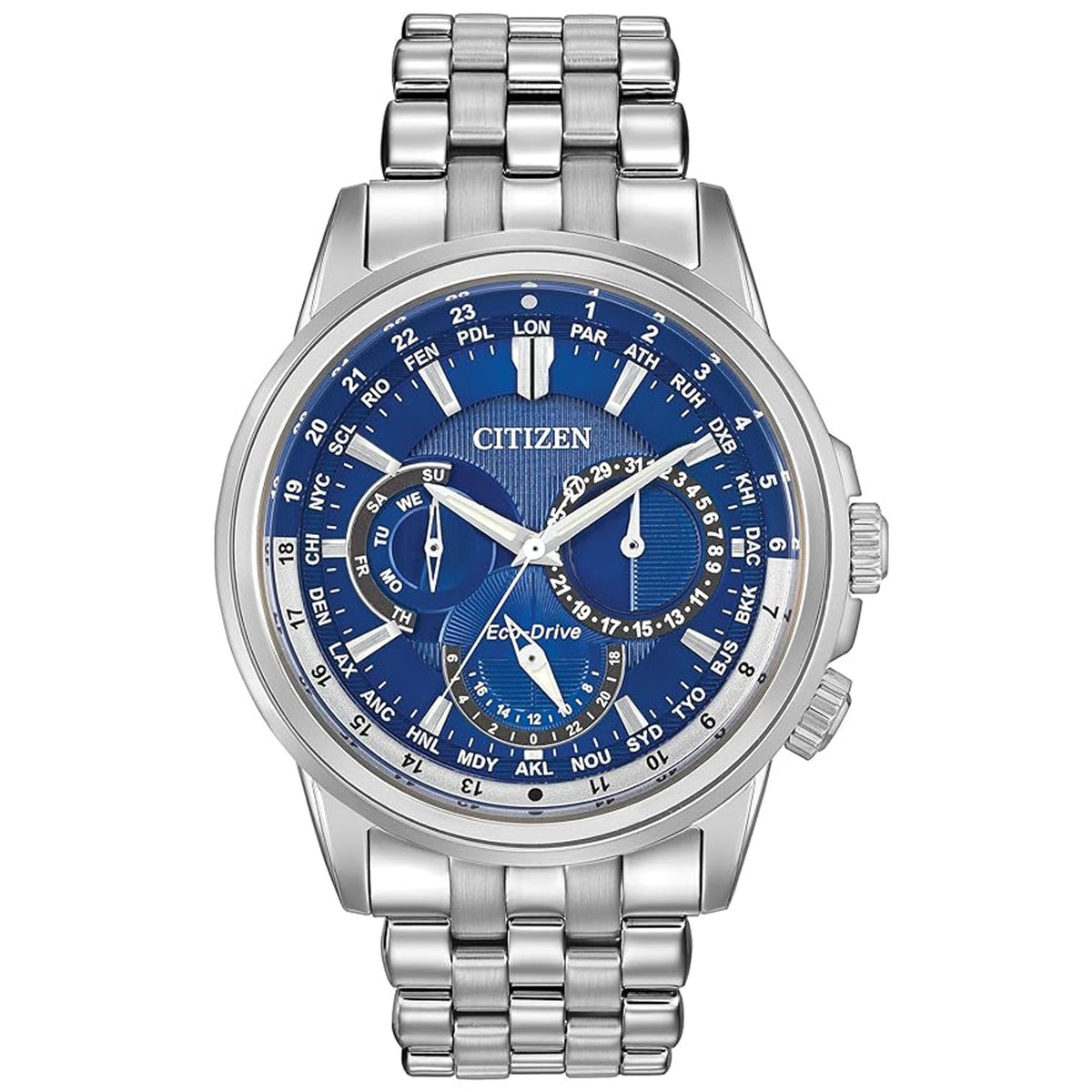 Citizen Calendrier Eco-Drive Hora Mundial para Hombre