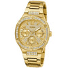 Guess Reloj multifunción dorado para mujer