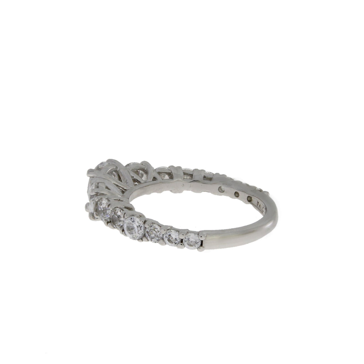 Natural Cubic Zirconium CZ SS Bridal Sterling Silver