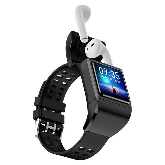 Smart Watch Bluetooth Headset 2 In 1 Color Screen