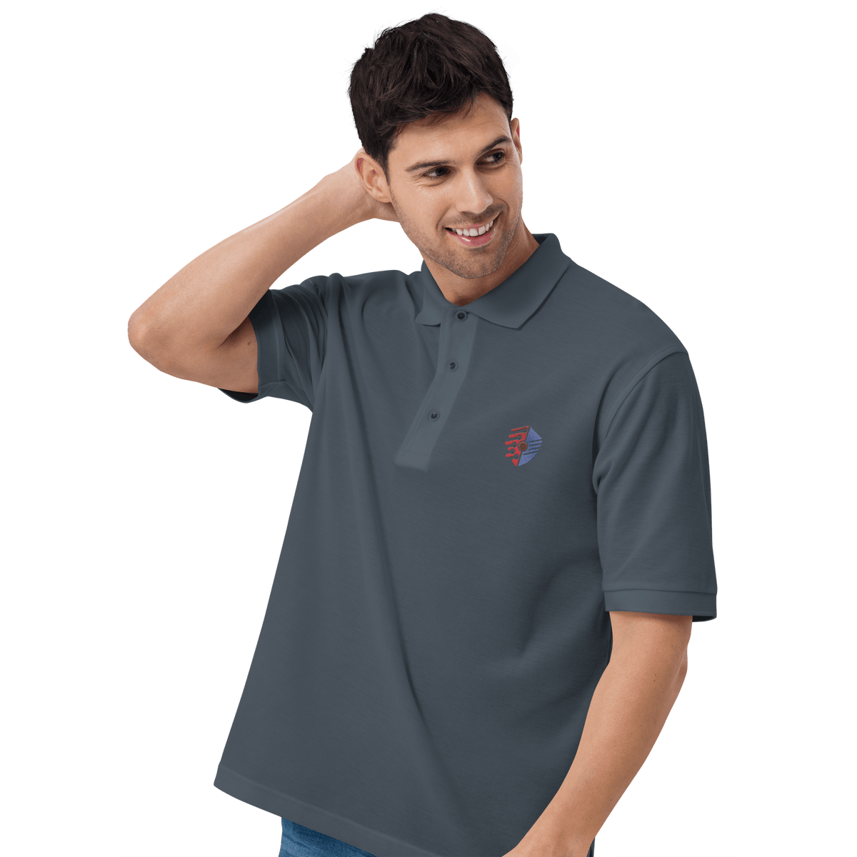 Cyber Shield Identity Premium Polo - image 16 of 28