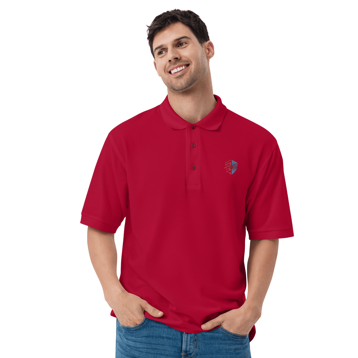 Cyber Shield Identity Premium Polo - image 5 of 28