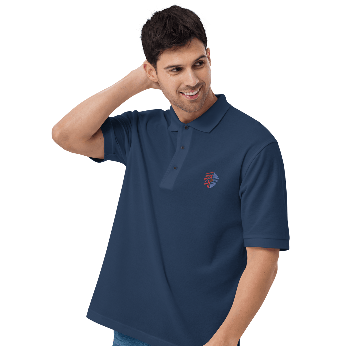 Cyber Shield Identity Premium Polo - image 12 of 28