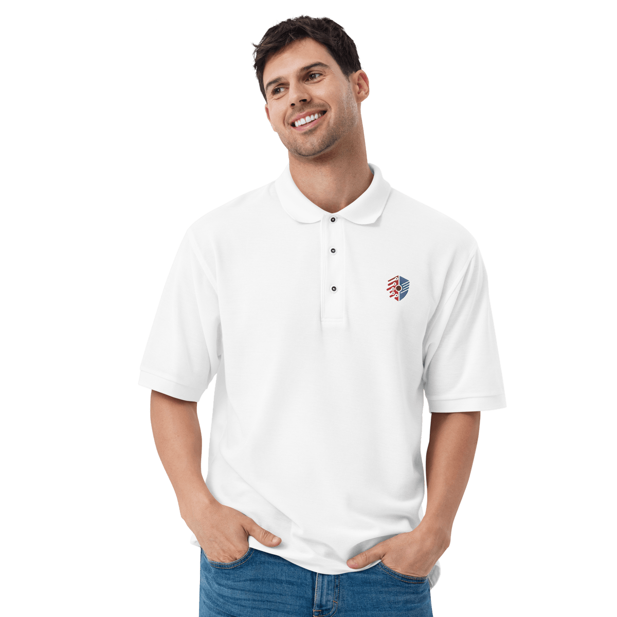 Cyber Shield Identity Premium Polo - image 25 of 28