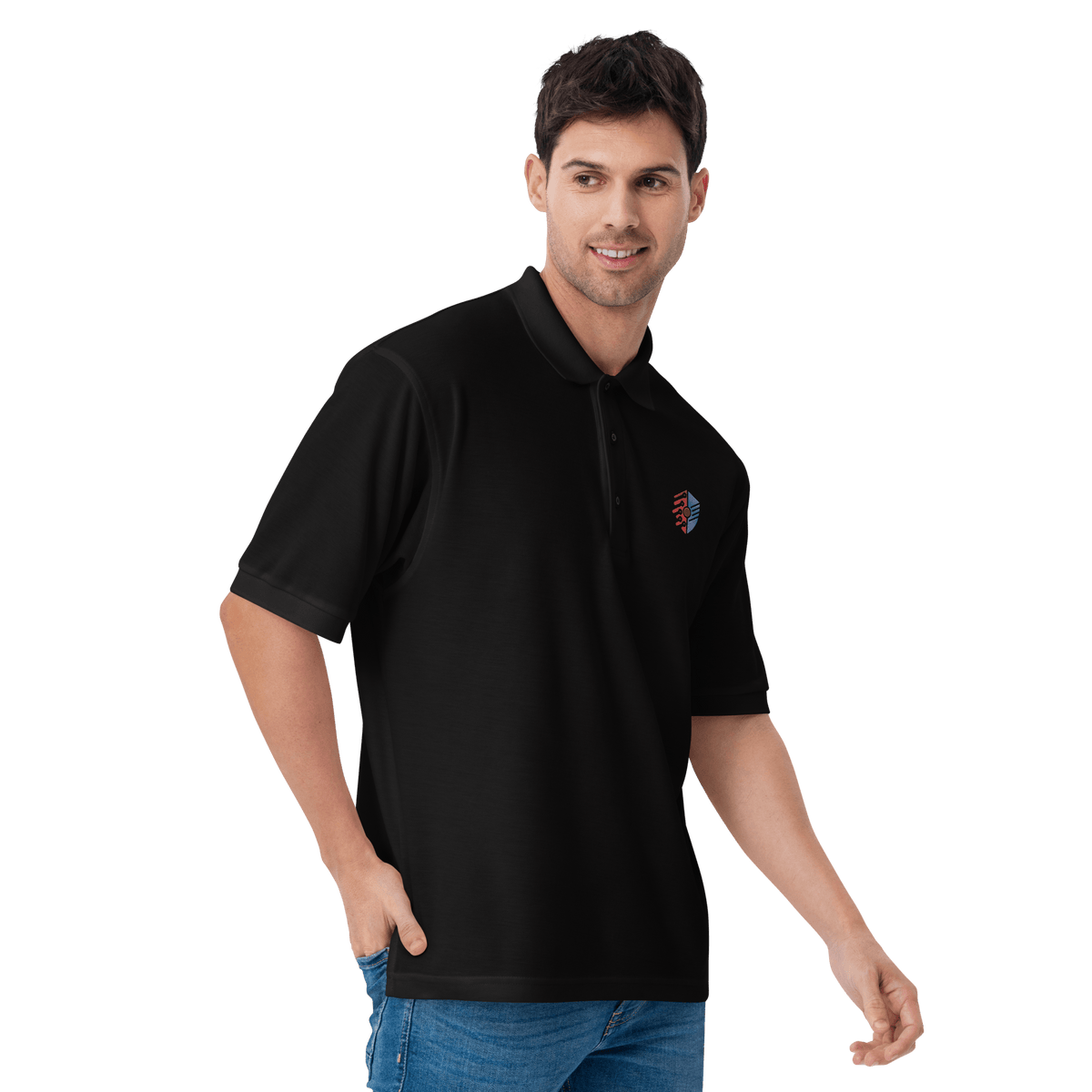 Cyber Shield Identity Premium Polo - image 3 of 28