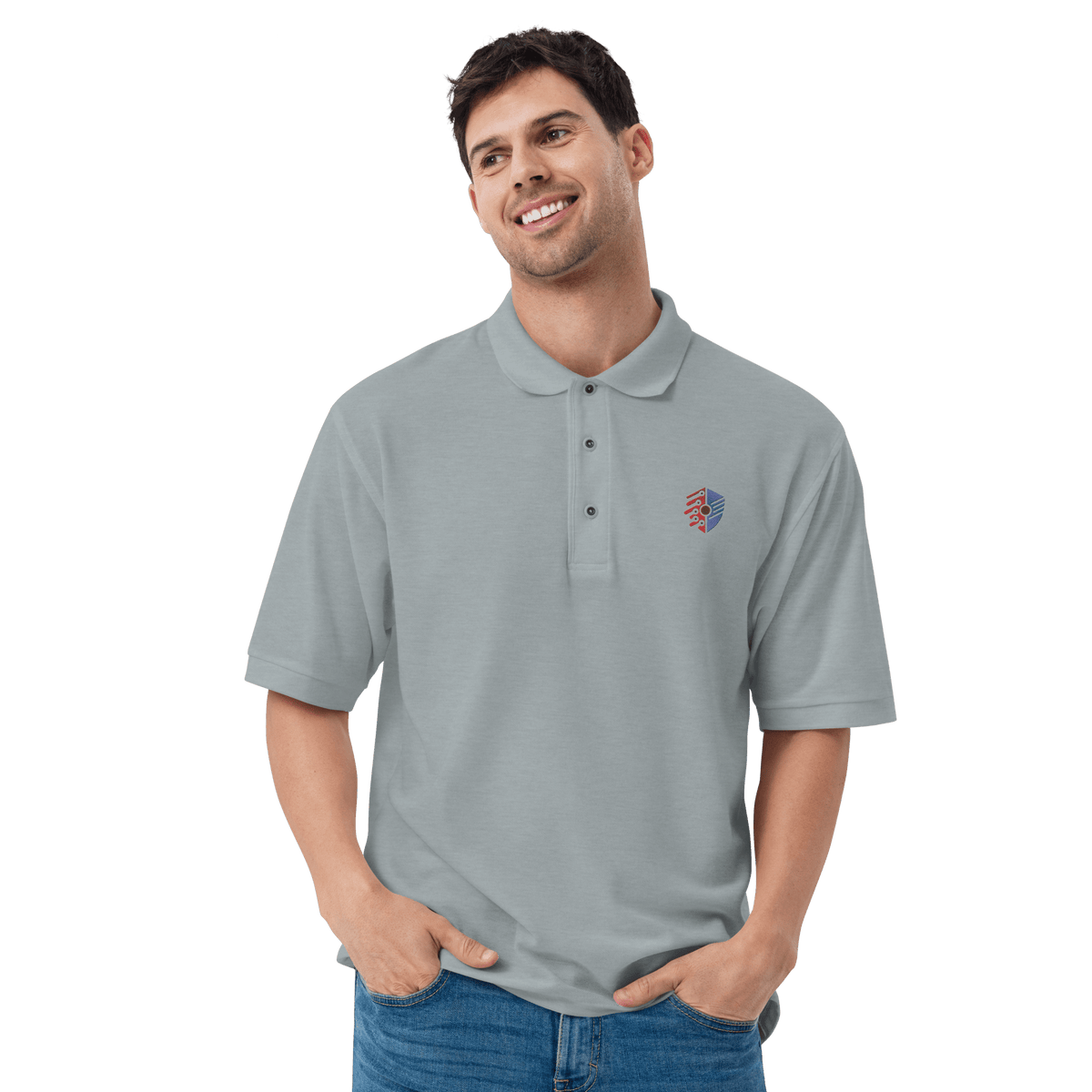 Cyber Shield Identity Premium Polo - image 17 of 28