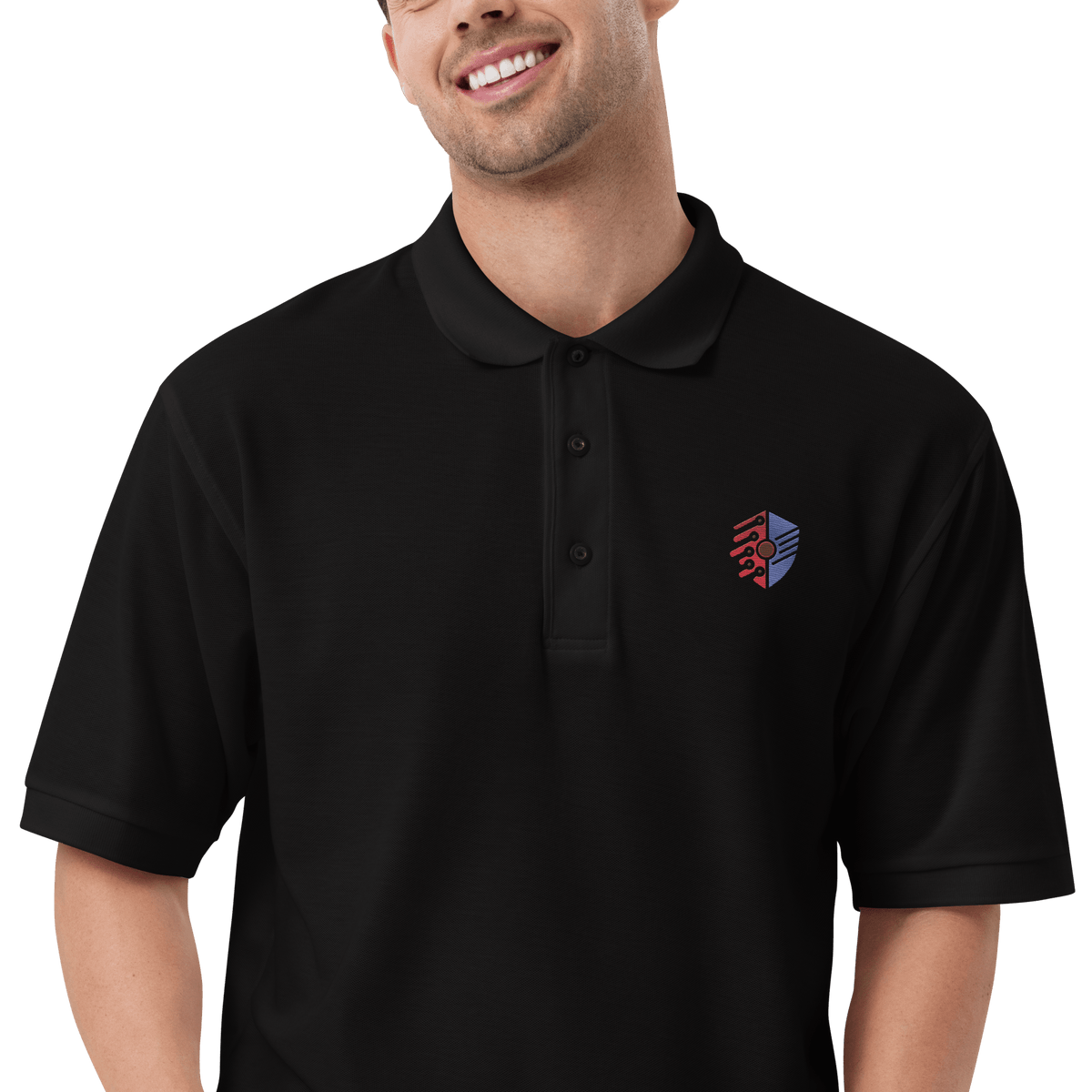 Cyber Shield Identity Premium Polo - image 2 of 28
