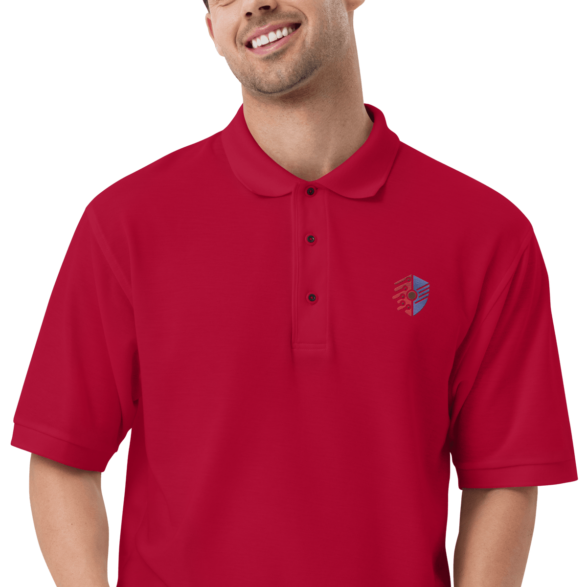 Cyber Shield Identity Premium Polo - image 6 of 28