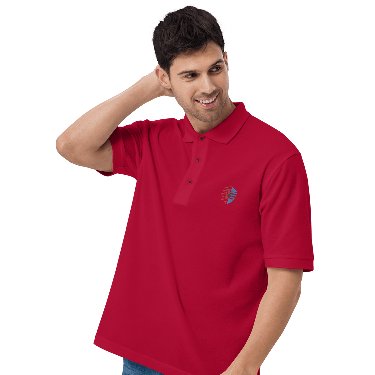 Cyber Shield Identity Premium Polo - image 8 of 28