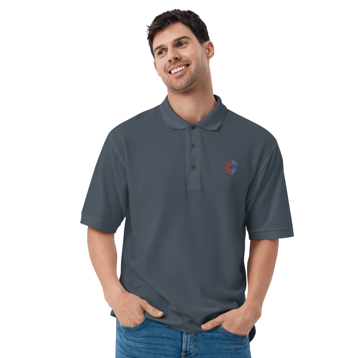 Cyber Shield Identity Premium Polo - image 13 of 28