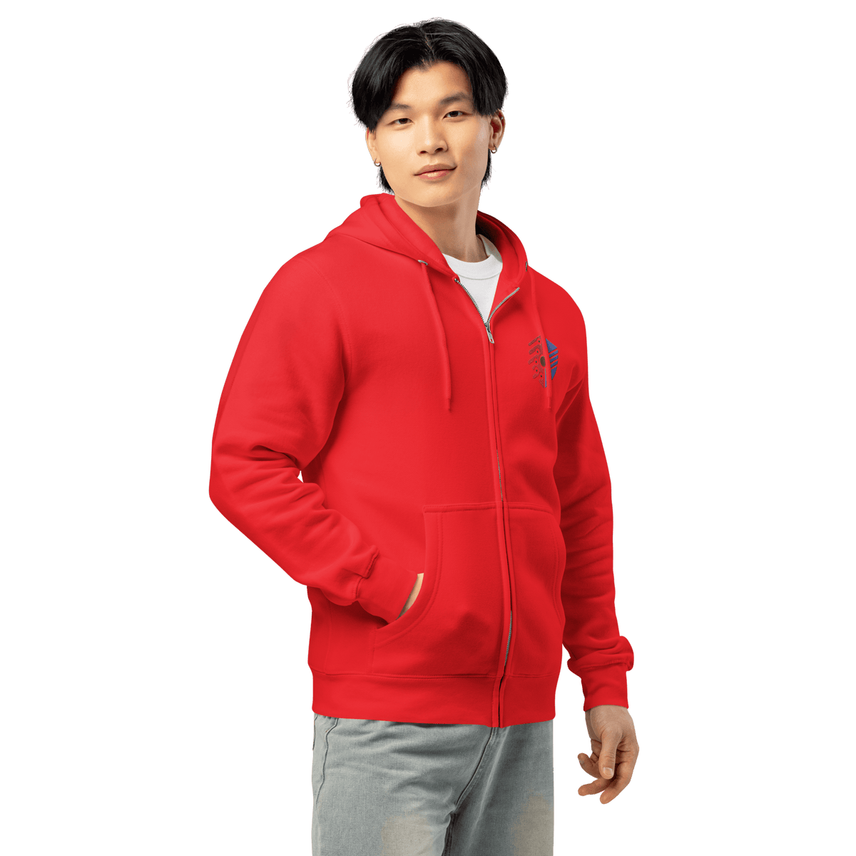 Cyber Shield Identity Premium Zip Hoodie – Cotton Blend - imagen 10 de 20