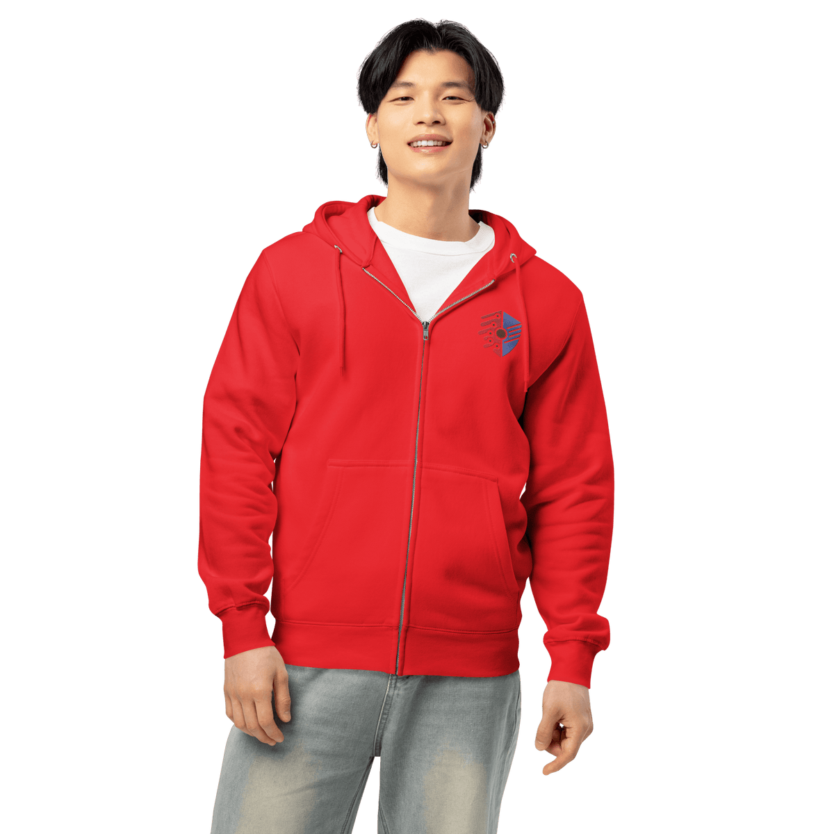 Cyber Shield Identity Premium Zip Hoodie – Cotton Blend - imagen 9 de 20