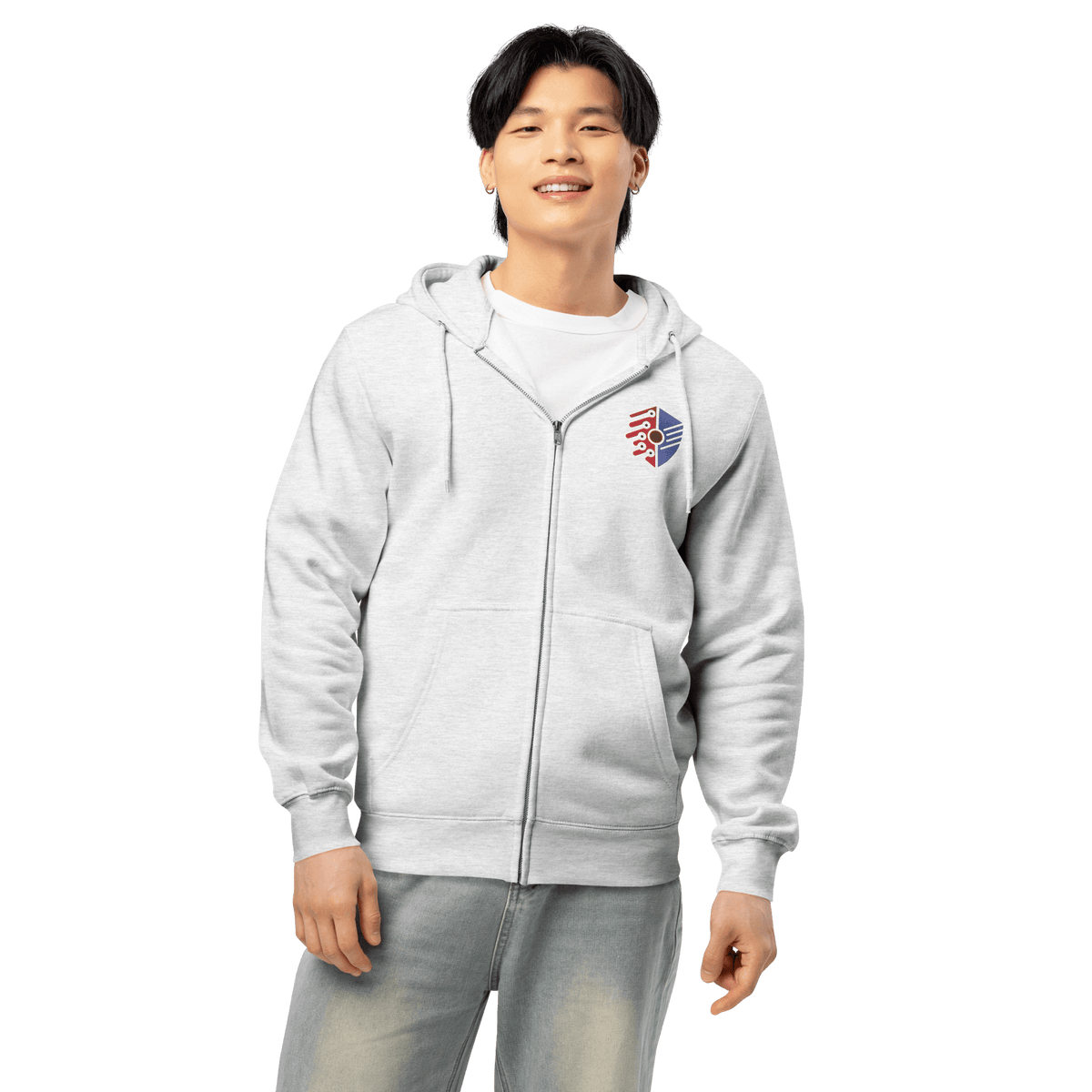 Cyber Shield Identity Premium Zip Hoodie – Cotton Blend - imagen 11 de 20