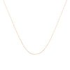 Solid 10K Yellow Gold 0.5mm Slim and Dainty Unisex 18
