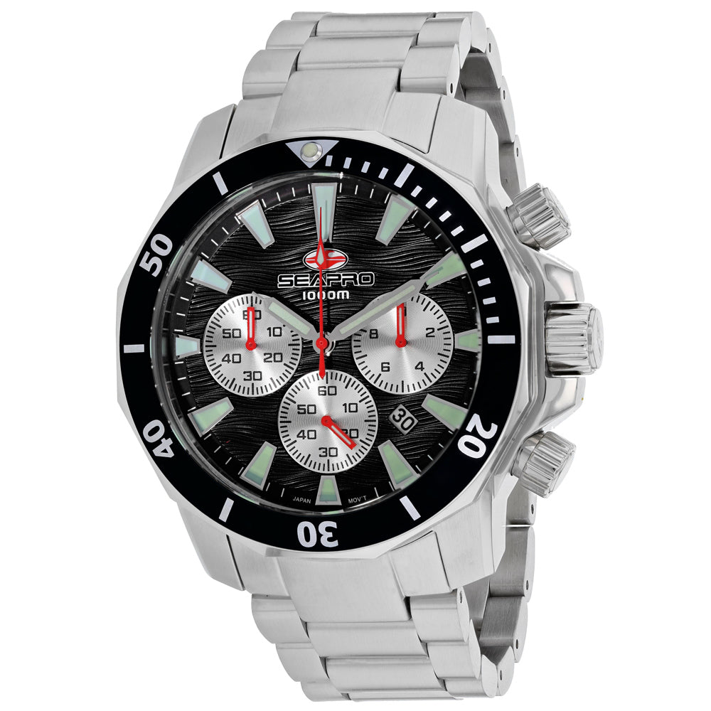 Мужские часы Seapro Scuba Dragon Diver Limited Edition, водонепроницаемость 1000 метров