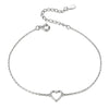 925 Sterling Silver Adjustable Bracelet for Women