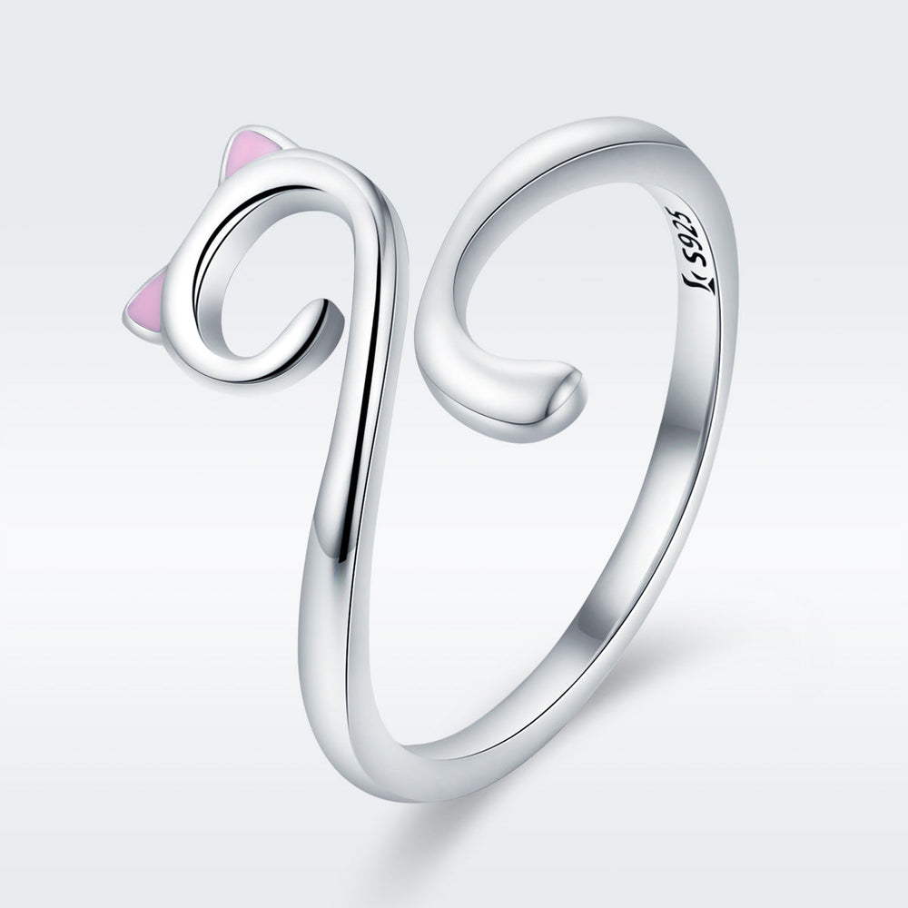 S925 Sterling Silver Adjustable Ring for Women