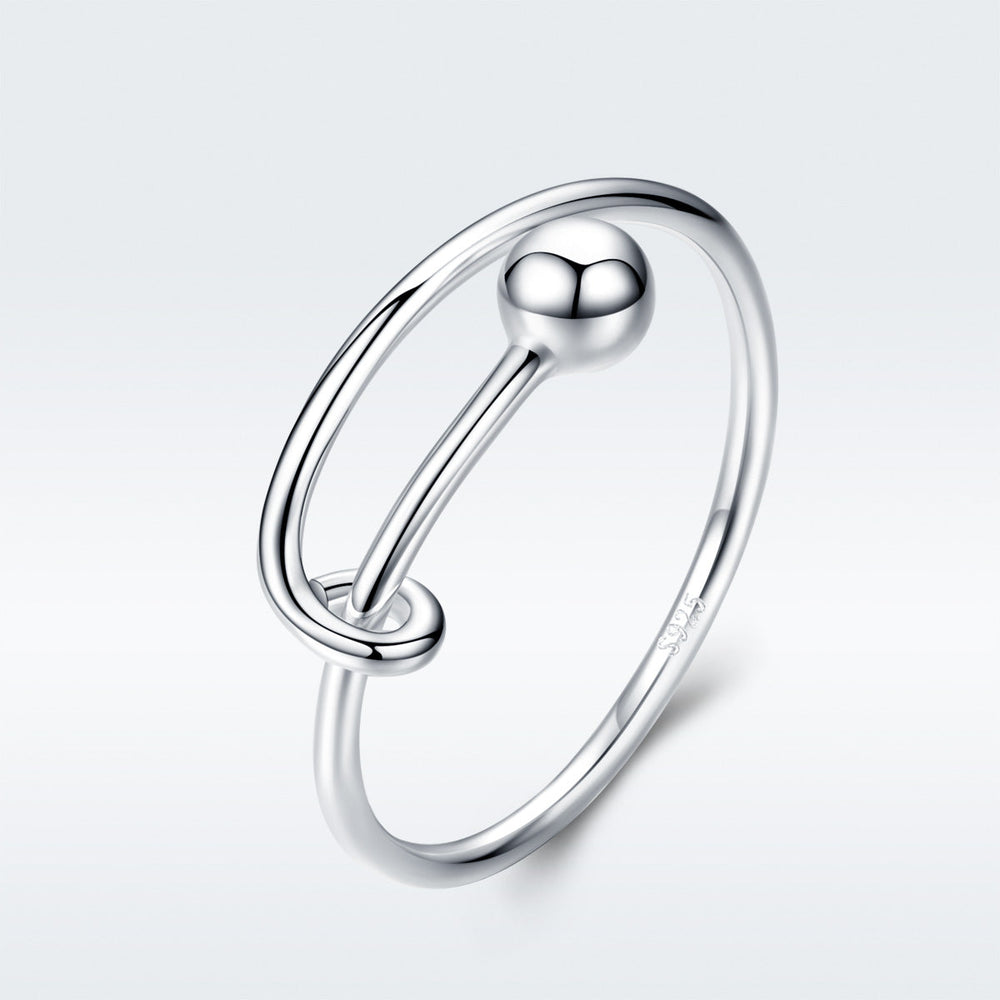 925 Sterling Silver Rings 0.4cm Width for Women