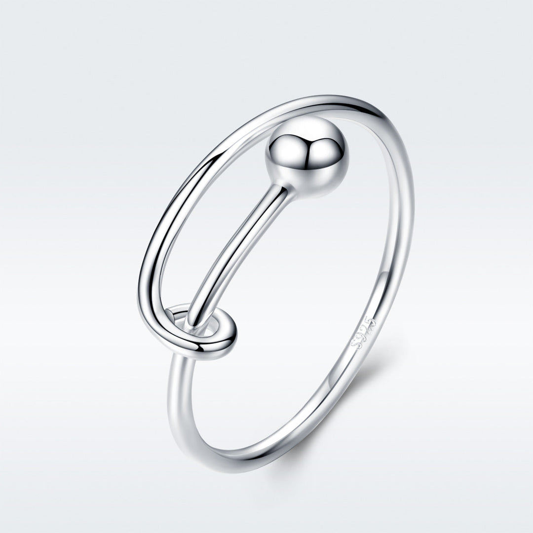 925 Sterling Silver Rings 0.4cm Width for Women